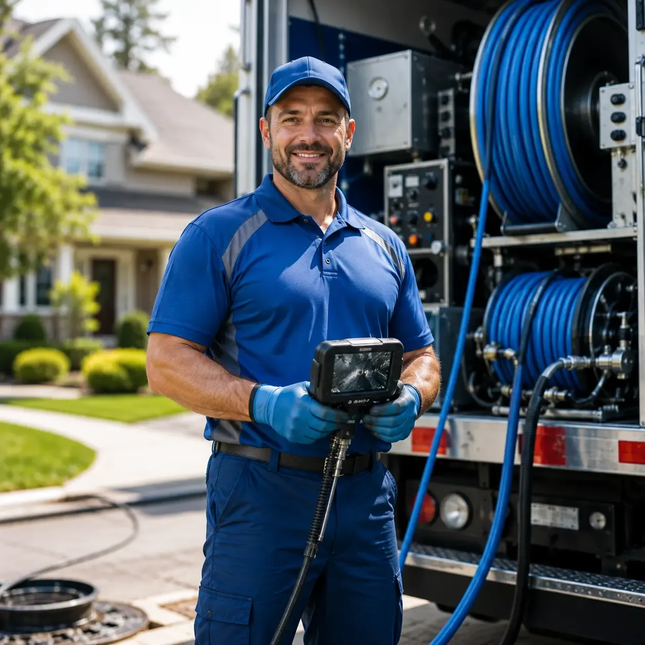 Local outdoor drain cleaning specialists in Montello, WI
